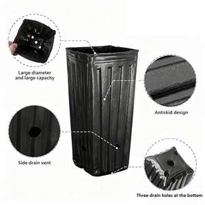 Pot de culture en plastique surélevé pour semis, pot de pépinière pour la culture des oranges Navel - Product Image 3