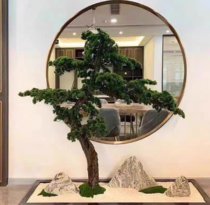 Árbol <span class=keywords><strong>de</strong></span> Pino Bonsái Artificial <span class=keywords><strong>de</strong></span> <span class=keywords><strong>Cedro</strong></span>, Anti-UV, Grande, para Interiores/Exteriores, Personalizable, OEM, ODM, Podocarpus, Directo <span class=keywords><strong>de</strong></span> Fábrica - Product Image 5