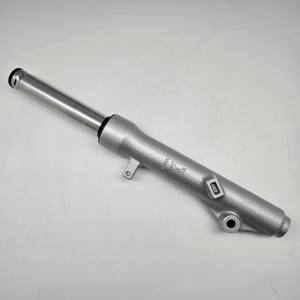 Fourche de suspension avant chromée de qualité supérieure pour Suzuki UZ Heavy-Duty Drum Silver, suspension avant de moto - Product Image 1