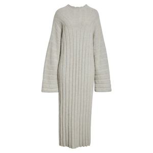 Vestido de Punto de Manga Larga con Mezcla de Lana y Pelo de Yak - Product Image 5