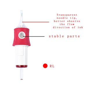 YABA最新メンブレンニードルEOGAS使い捨て滅菌タトゥーカートリッジニードル1201RL超タイトタトゥーカートリッジ - Product Image 3