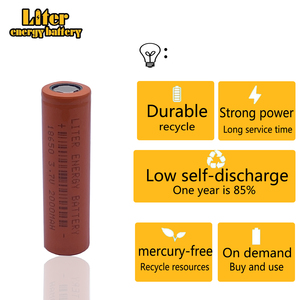 Cilindrische Lithium Batterij 3.7V <span class=keywords><strong>18650</strong></span> 2000Mah Oplaadbare Li-Ion Batterij - Product Image 3