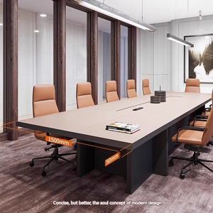 HYZ-85 escritorio nội thất văn phòng họp bàn Mesa de reuniones Bàn hội nghị Bàn hội nghị hiện đại bàn ghế - Product Image 5