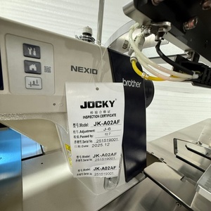 <span class=keywords><strong>Machine</strong></span> <span class=keywords><strong>à</strong></span> <span class=keywords><strong>coudre</strong></span> industrielle informatisée automatique JK-A02AF pour la découpe et la couture de la patte avant des polos - Product Image 6