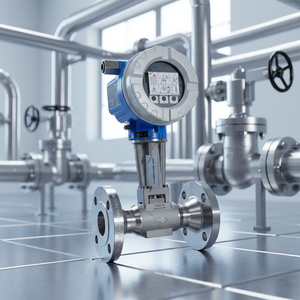Endress + Hauser E + H high-precision industrial flowmeter for liquid, gas and <b>measurement</b>, model 72f - Product Image 2