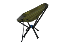 Nouvelle chaise lune en alliage d'aluminium, pliable et à ouverture rapide, pour le camping et le parc, pratique et compacte, en tissu nylon