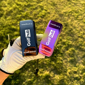 <span class=keywords><strong>Putter</strong></span> de <span class=keywords><strong>golf</strong></span> pour <span class=keywords><strong>gaucher</strong></span> - Manche en acier inoxydable noir avec face usinée CNC - Product Image 1