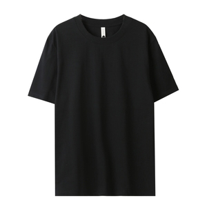T-shirt pour homme de haute qualité, coupe ample, 100% coton, 230 GSM, tricoté uni, impression sérigraphique, logo personnalisé, vente en gros - Product Image 3