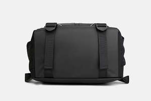 Custom Eco-friendly Water-resistant Nylon Casual Daypack Zipper Lightweight School Backpack Featuring Polyester Letter Laptops - Product Image 4