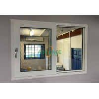 Fenêtres coulissantes en Offre Spéciale à double vitrage Impact des ouragans Profil en PVC Cadre de porte en PVC Fenêtre