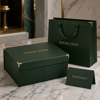 Ensemble d'emballage de luxe personnalisé pour chaussures OEM avec sac de shopping, papier de soie et insert en carton – Vente en gros