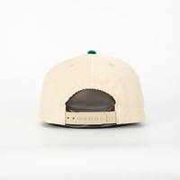 Produits tendance 2025 nouveautés 2 tons haute qualité 5 panneaux chapeau en velours côtelé broderie personnalisée snapback casquette de baseball plaine