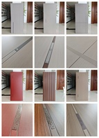 Vente directe usine : Habillage de porte HDF sur mesure, habillage de porte en MDF PVC mélaminé étanche pour usine de portes
