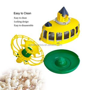 YYC Équipement de volaille Système d'alimentation automatique de volaille Mangeoire de poulet de chair pour ferme de poulets - Product Image 5