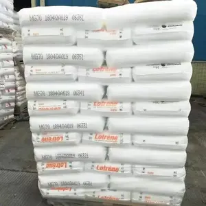 Low Density Polyethylene Granules Virgin Qatar Lotrene LDPE LA0710 Film Grade PE Resin Ldpe Plastic <b>Raw</b> <b>Material</b> for Shrink Film - Product Image 3