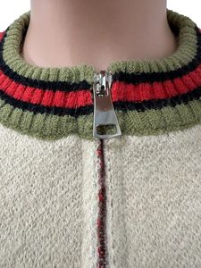 Veste d'hiver tricotée en maille avec fermeture éclair, chaude pour femme, vente en gros C0720 - Product Image 5