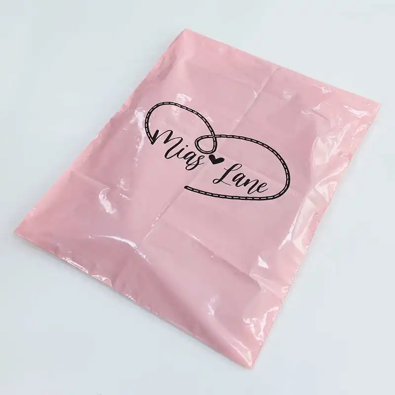 Tas Surat Logo Khusus Pengiriman Polythene Cetakan Polybags Poly Mailers Tas Baju Surat Plastik