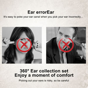 Produits les plus vendus 2024 Clean Earwax Earpick Professional 20 PCS Coffret en <span class=keywords><strong>bois</strong></span> Outils de Earpick visibles sans fil pour le massage des <span class=keywords><strong>oreilles</strong></span> - Product Image 4