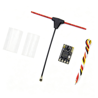 Récepteur Micro CYCLONE ELRS 2.4G ExpressLRS 500Hz à Taux de Rafraîchissement Élevé Nano RX pour FPV Tiny Whoop Racing UAV Voiture RC à Aile Fixe