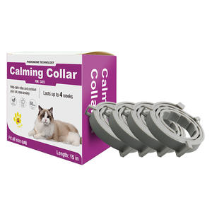 <span class=keywords><strong>Collar</strong></span> <span class=keywords><strong>Calmante</strong></span> de Lujo <span class=keywords><strong>para</strong></span> <span class=keywords><strong>Perros</strong></span>, de Goma Sólida con Aceites Esenciales Naturales y Feromonas <span class=keywords><strong>para</strong></span> Reducir la Ansiedad - Product Image 3