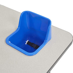 Mesa de Comedor Montessori de Madera para Ocho Niños Pequeños con Cinturón de Seguridad para Guardería y Cuidado Infantil - Product Image 3