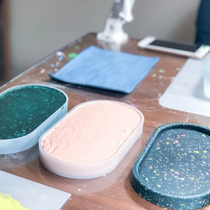 Poudres de résine de coulée de plâtre activées par l'eau de mélange facile pour les enfants et kit de liquide pour les moules en <span class=keywords><strong>silicone</strong></span> artisanaux - Product Image 5