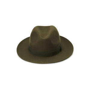 Nuovo <span class=keywords><strong>Cappello</strong></span> Fedora da <span class=keywords><strong>Uomo</strong></span> in 100% Lana Australiana, Stile <span class=keywords><strong>Borsalino</strong></span> Trilby di Lusso - Product Image 2