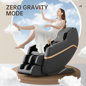 Kursi Pijat <span class=keywords><strong>Shiatsu</strong></span> Mewah Desain Baru dengan Spa Kaki, Pijat Seluruh Tubuh, Kursi Pijat Zero Gravity - Product Image 3