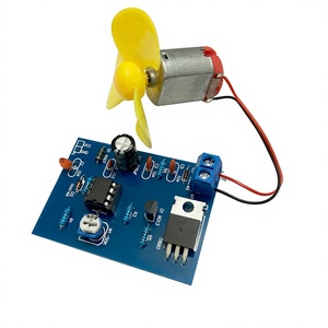 OKYN-G6239 NE555 PWM DC Motor Speed Regulator <b>DIY</b> Electronic Soldering <b>Kit</b> with Fan - Product Image 1