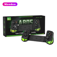 Manette de jeu extensible AB05 avec interface TYP-C pour Android et iOS, joystick à effet Hall, manette pour téléphone
