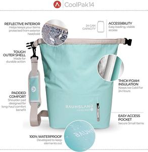 2023 sac sec étanche pliable de vente chaude pour le canotage/la pêche, sac à dos plus frais pour le camping/la randonnée, refroidisseur flottant - Product Image 3