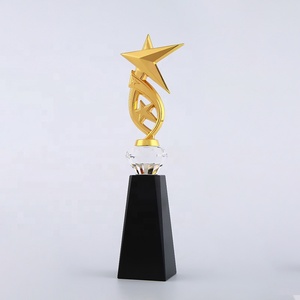 Souvenir Cadeau Globe terrestre Couronne en métal Trophée en résine <span class=keywords><strong>Prix</strong></span> de compétition Coupe des champions Trophées Récompenses - Product Image 5