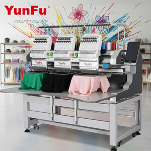 Prix d'usine pour la nouvelle machine à broder domestique numérique informatisée à 12 aiguilles et 1200 tr/min pour vêtements, chapeaux, serviettes et couettes - Product Image 1