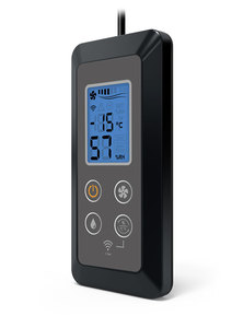 Déshumidificateur déshydratant commercial automatique gris électrique avec réservoir d'eau de 11L et garantie d'un an pour un usage domestique - Product Image 2