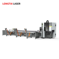Mesin Pemotong Tabung Laser Serat Otomatis Penuh 3000W untuk Produksi Pipa Logam dalam Jumlah Besar