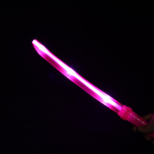 Espada Samurai de Juguete de Plástico con Luz y Sonido para Niños de 5 a 7 Años, Unisex, Ideal para Puestos de Mercado Nocturno - Product Image 4