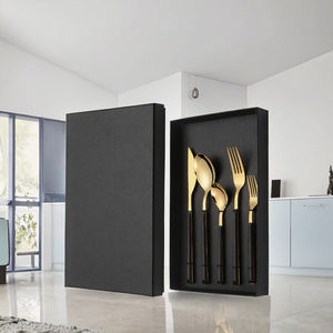 Juego de Cubiertos y Vajilla de Acero Inoxidable Ecológico Moderno de Lujo con Acabado Pulido, Apto para Lavavajillas, para Mesa de Comedor - Product Image 3