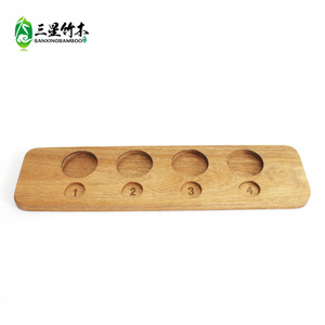 Bamboo <b>grid</b> seasoning bottle rack, multi-functional kitchen seasoning storage rack, bamboo seasoning bottle storage rack, - Product Image 2