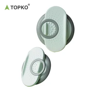 TOPKO Pink/green/Purple Waist Twisting Disc Home Exercise Two Separate waist twister for Home Gym Exercise Twister Ab Board
