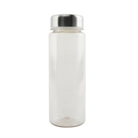 Bouteille d'eau en Tritan sans BPA de 16 oz, étanche, avec bouchon métallique, compatible lave-vaisselle, poignée intégrée, pour lait et smoothies – Vente en gros