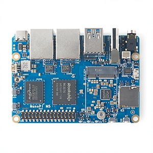 NanoPi M5 คอมพิวเตอร์บอร์ดเดี่ยวขนาดเล็กแบบโอเพ่นซอร์ส ชิปประมวลผล Rockchip RK3576 พอร์ตอีเธอร์เน็ตแบบดูอัลกิกะบิต รองรับโมดูล UFS M.2 SDIO WiFi - Product Image 1