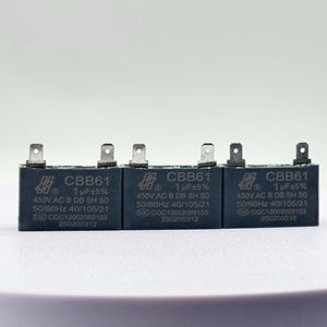 Hongye AC động cơ song song tấm tụ 2 thiết bị đầu cuối kết nối quạt trần thay thế cbb61 400vac 50/60Hz 4.5UF lỗ CQC/TUV condensador - Product Image 2