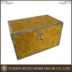 Bán buôn tùy chỉnh khác nhau đầy màu sắc lưu trữ bằng gỗ handmade Antique sinh sản thân cây hộp cho lưu trữ - Product Image 2