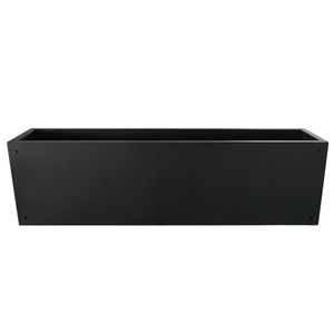 Tùy Chỉnh Kích Thước Và Hình Dạng Lớn Hình Chữ Nhật Kim Loại Ngoài Trời Vườn Trồng Chậu Hoa Với Tấm Kim Loại Chế Tạo - Product Image 5