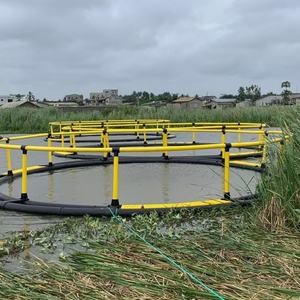 กรงดักปลา HDPE & PE/ไนลอนพร้อมอายุการใช้งาน15ปีสำหรับการเลี้ยงมิลค์ฟิชในทะเล - Product Image 6