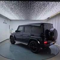 Plateforme rotative pour véhicules lourds de 5000 kg, pour l'exposition de véhicules de luxe, avec contrôle de vitesse réglable