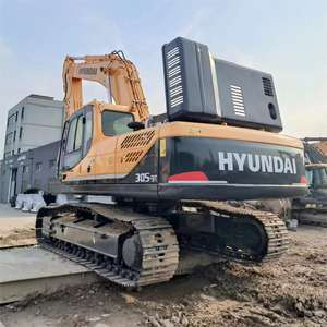 ฮุนได305LC-9t ตีนตะขาบเครื่องขุดมือสองในชั่วโมงต่ำพร้อมส่วนประกอบหลักสำหรับโครงการดินและถนน - Product Image 1