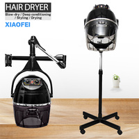 Sèche-cheveux ionique professionnel à capot, sur pied ou mural, 950W, pour salon de coiffure, barbier, hôtel – Vente directe usine