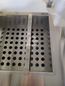 Comptoir réfrigéré pour bubble tea, table de travail réfrigérée, machine à café, station de travail pour bubble tea pour bar - Product Image 6