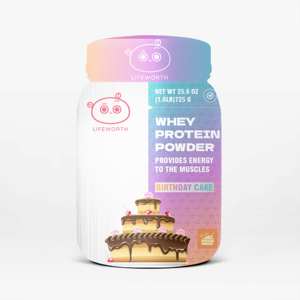 LIFEWORTHボディービルサプリメントチョコレートキャラメルフレーバーホエイプロテインパウダーアイソレーションホエイプロテイン - Product Image 2